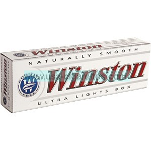 Winston White 85 box cigarettes